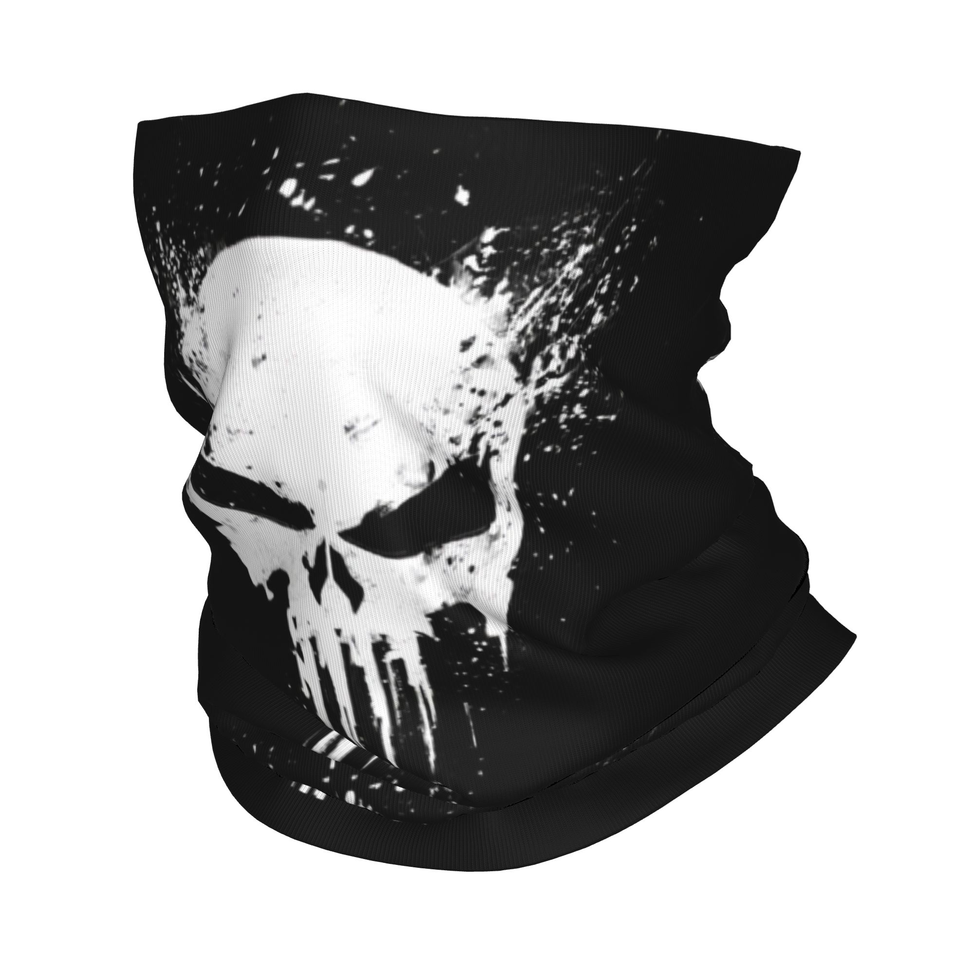 Neck Gaiter Fleece - ผ้าพันคอรูปโครงกระดูกแบบกำหนดเอง ผ้าพันคอฤดูหนาวสำหรับผู้หญิง ป้องกันลม ผ้าคลุมหน้าสำหรับเล่นสกี ผ้าพันคอแบบหนา ผ้าคาดศีรษะ