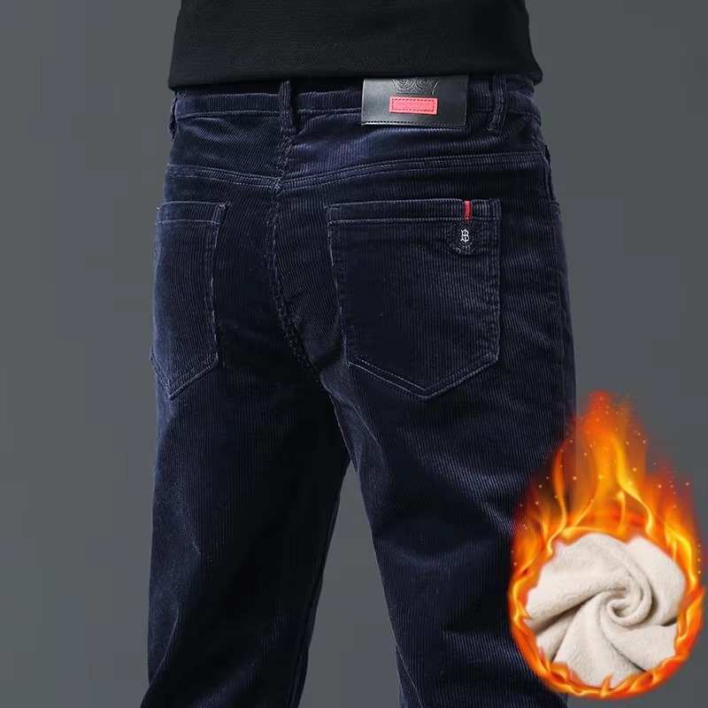 Corduroy Pant Warm - กางเกงผ้าลูกฟูกผู้ชาย บุซับในหนา อบอุ่น ใส่ทำงาน ใส่ลำลอง ทรงตรง