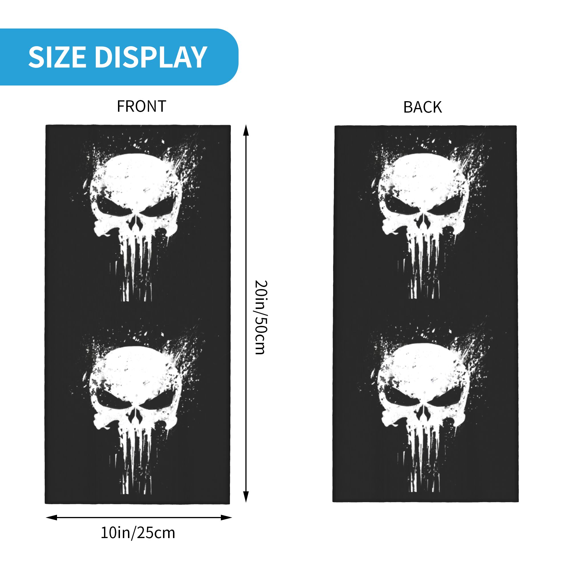 ผ้าพันคอรูปโครงกระดูกแบบกำหนดเ - Neck Gaiter Fleece บทวิจารณ์และราคา
