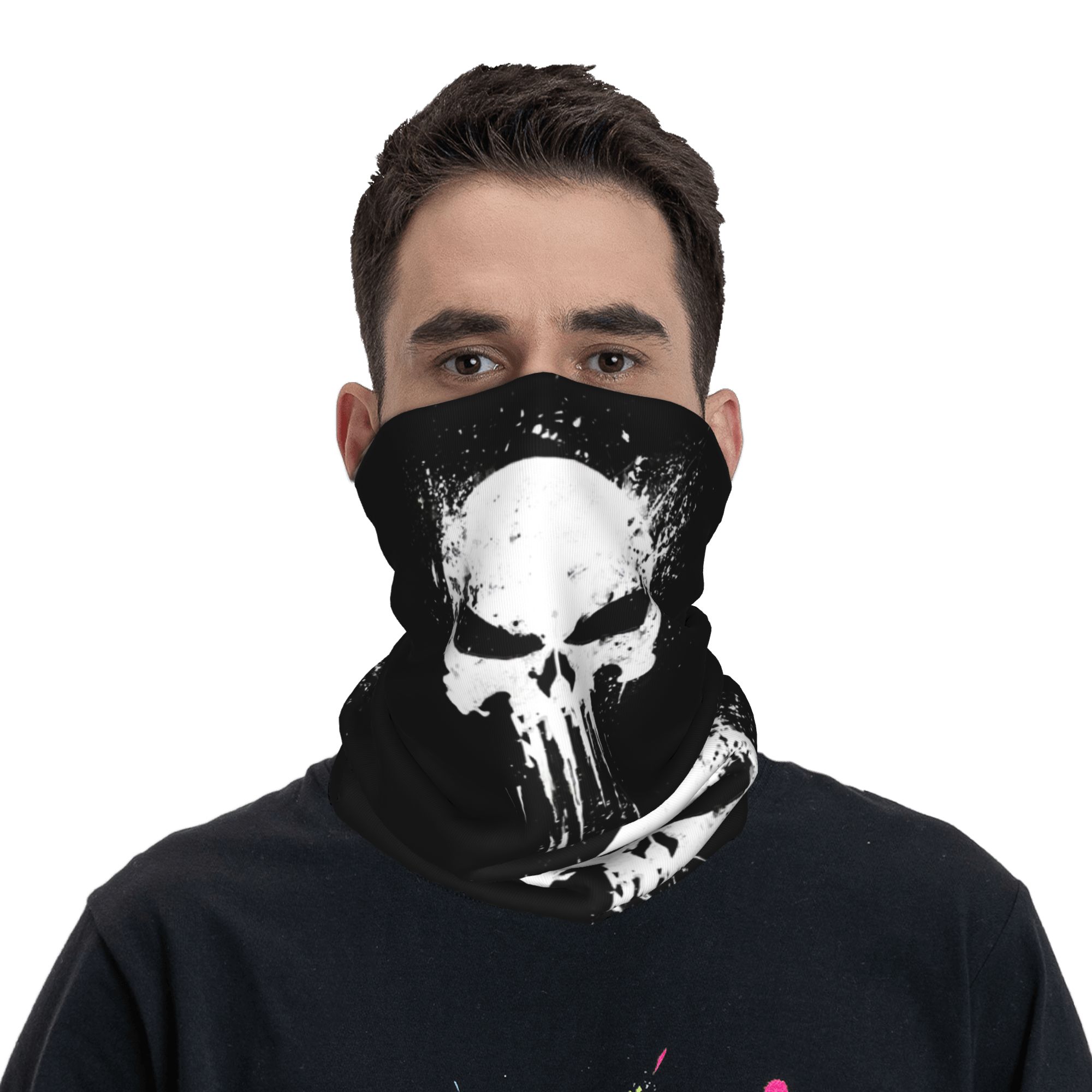 ผ้าพันคอรูปโครงกระดูกแบบกำหนดเ - Neck Gaiter Fleece บทวิจารณ์และราคา