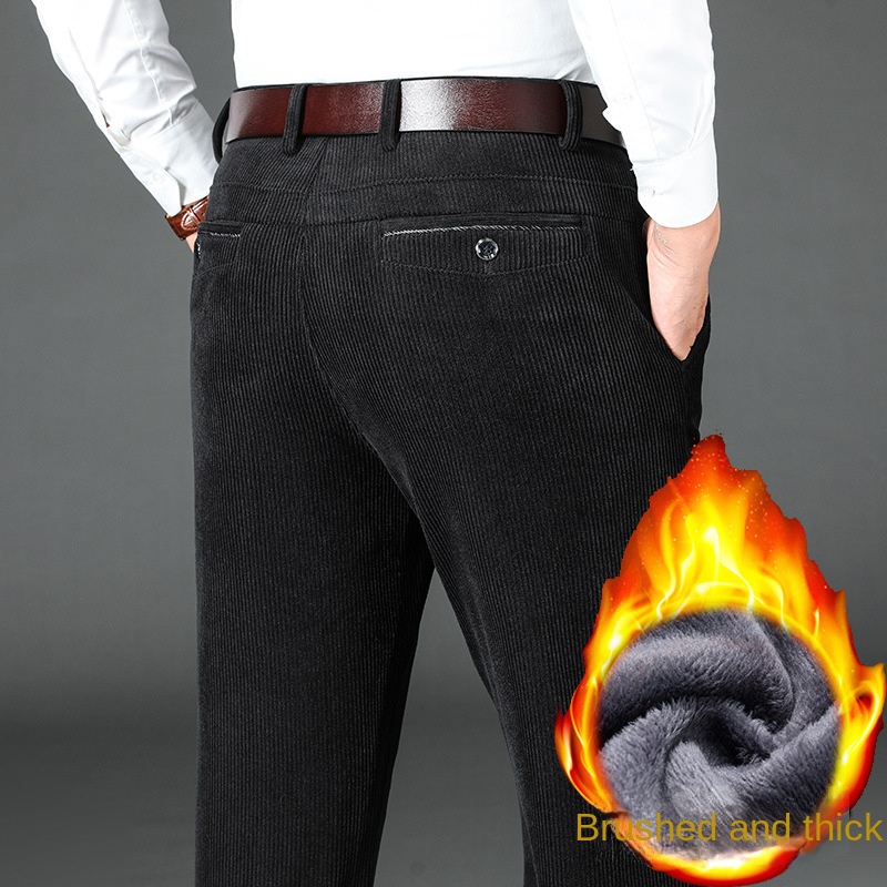 ฤดูหนาว Corduroy Mens กางเกงหน - Corduroy Pant Warm บทวิจารณ์และราคา