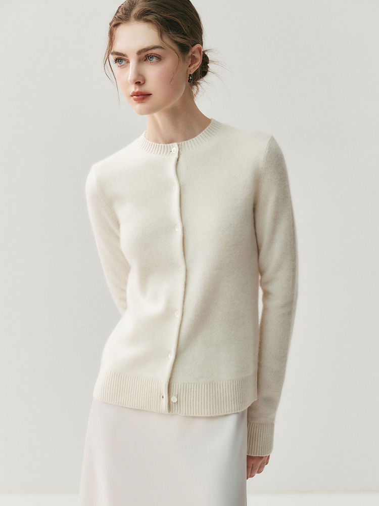 เสื้อคลุมคาร์ดิแกนผู้หญิง CHIC - Wool Coat Peacoat บทวิจารณ์และราคา
