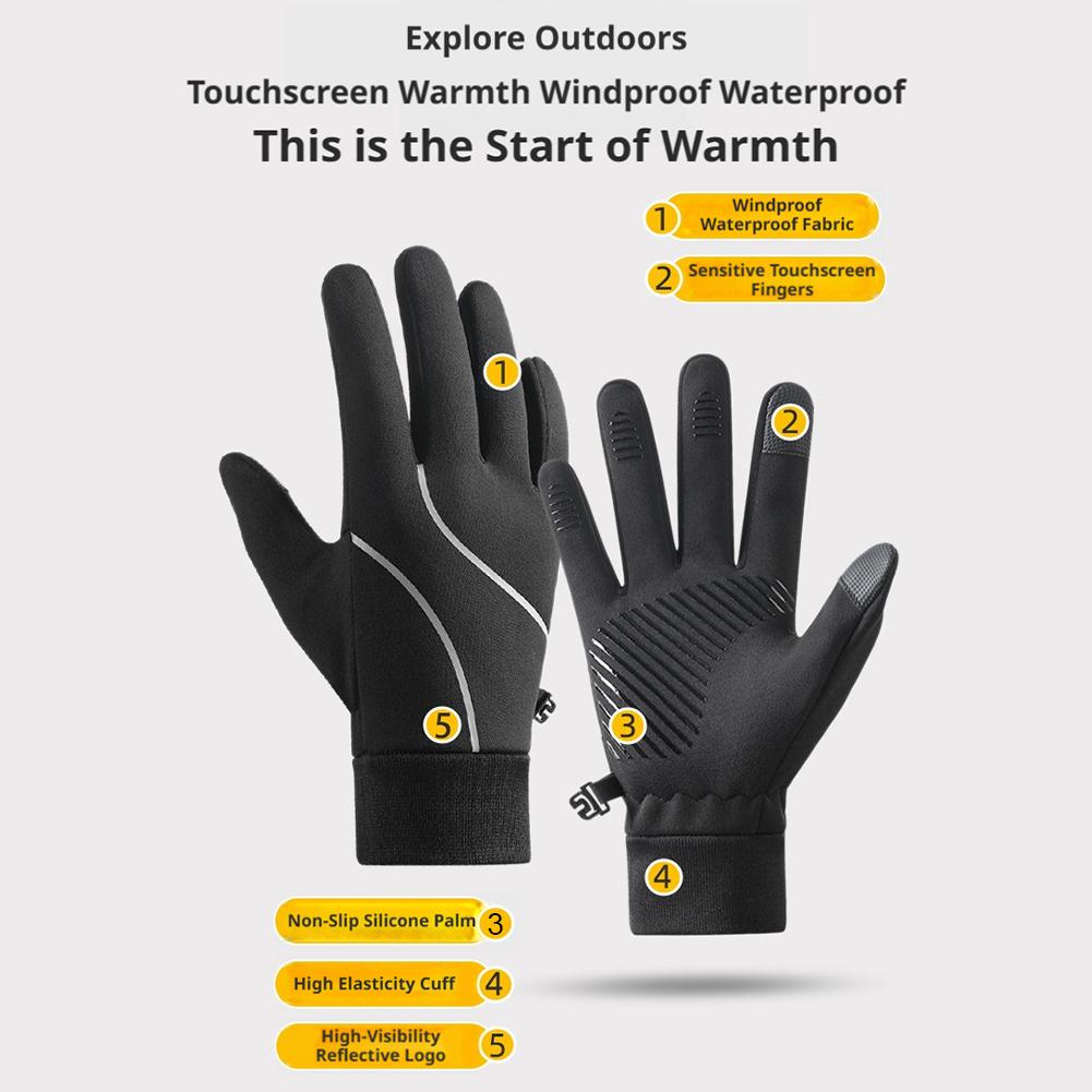 ถุงมือทำความร้อนแบบชาร์จไฟได้  - Touch Screen Gloves บทวิจารณ์และราคา