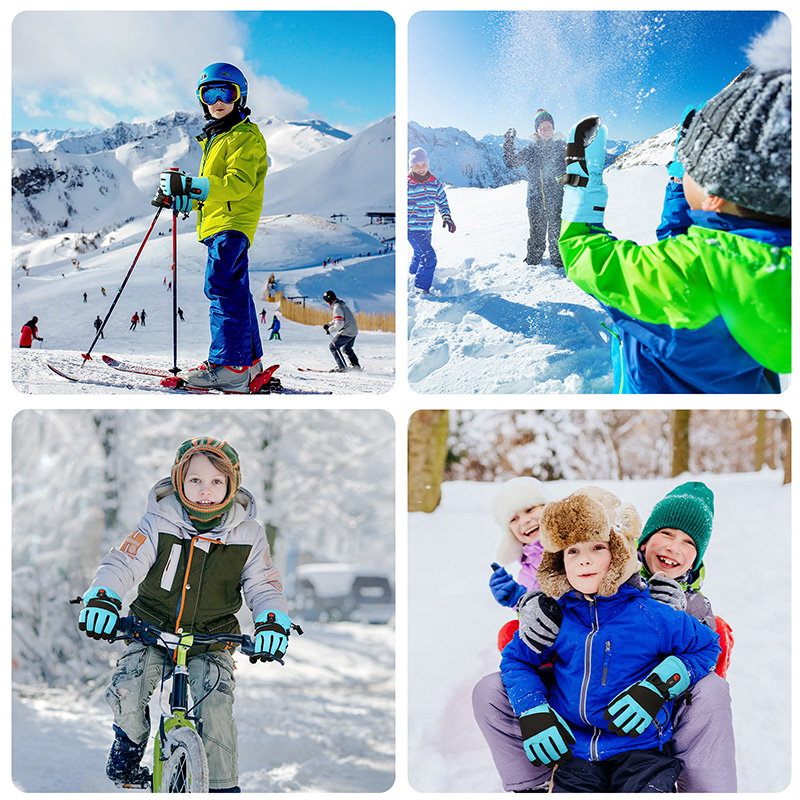 ถุงมือสกีและสโนว์บอร์ดกันน้ำพร - Snow Glove Insulated บทวิจารณ์และราคา
