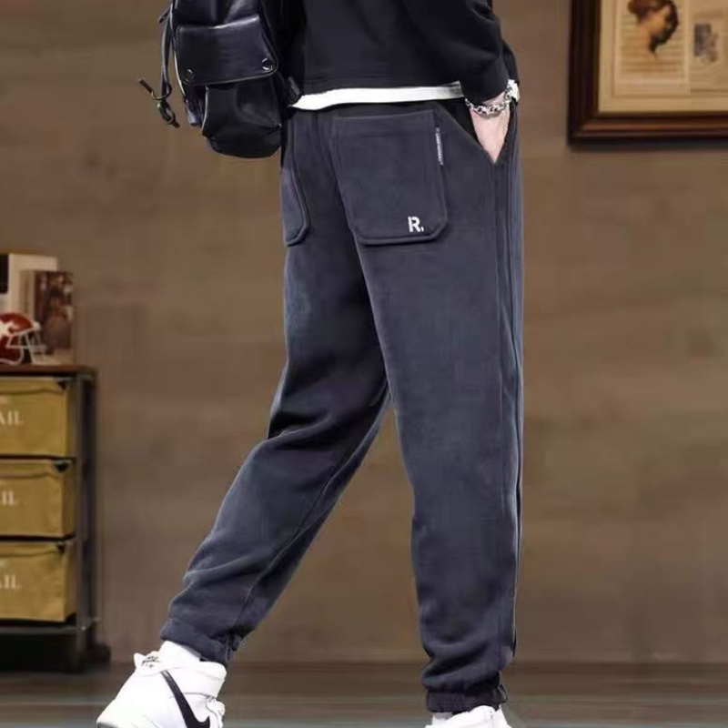กางเกงผ้าฟลีซบุขนสำหรับผู้ชาย  - Corduroy Pant Warm บทวิจารณ์และราคา