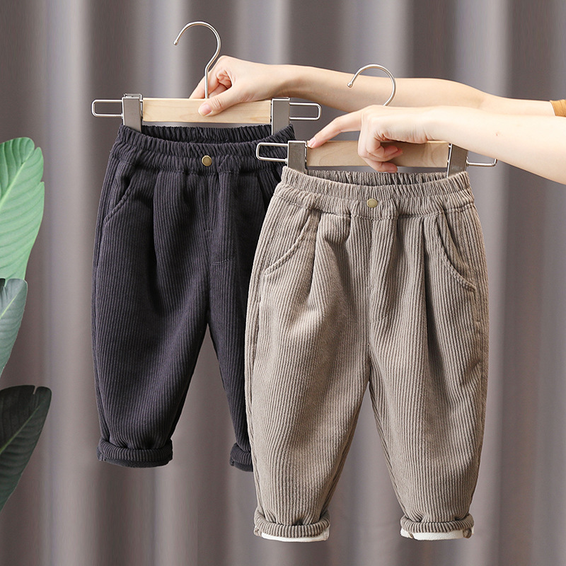 2024 New Boys Thick Corduroy P - Corduroy Pant Warm บทวิจารณ์และราคา
