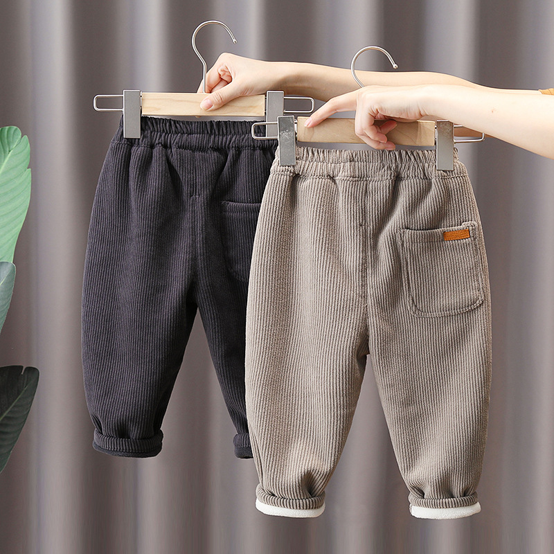 2024 New Boys Thick Corduroy P - Corduroy Pant Warm บทวิจารณ์และราคา