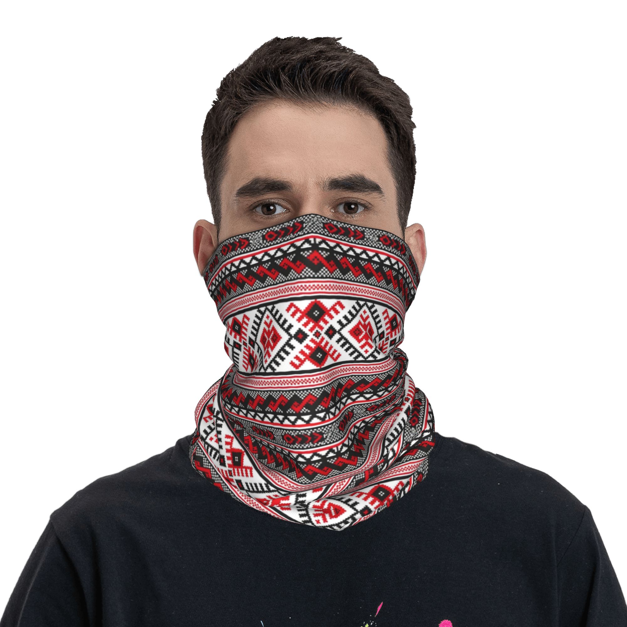 ผ้าพันคอปักลายแบบยูเครน (วิชีว - Neck Gaiter Fleece บทวิจารณ์และราคา