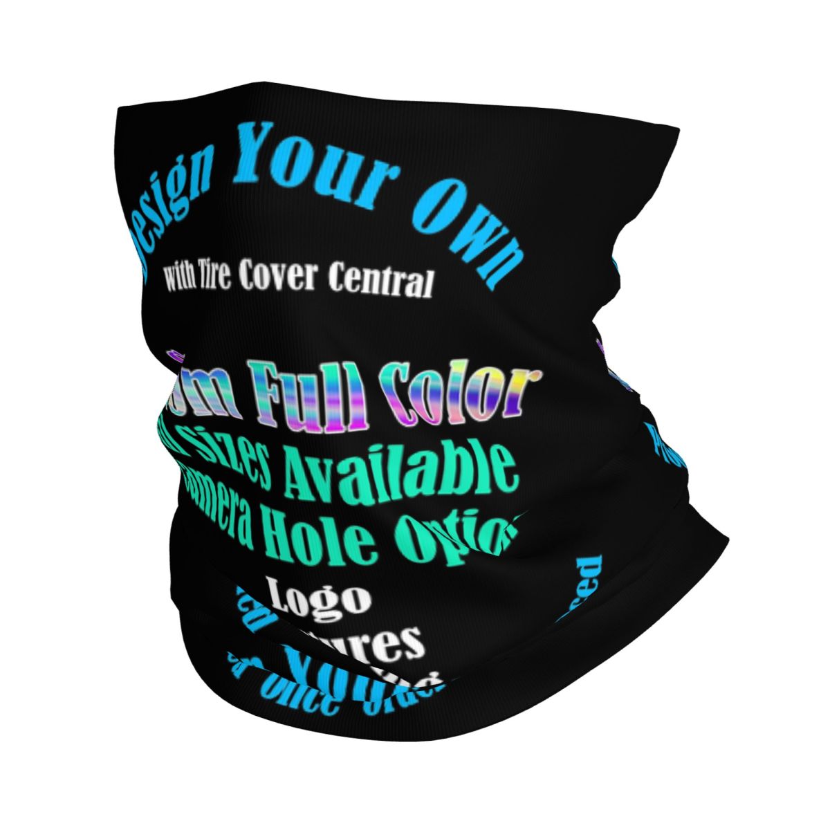 ผ้าพันคอแบบกำหนดเอง พิมพ์ลายตา - Neck Gaiter Fleece บทวิจารณ์และราคา
