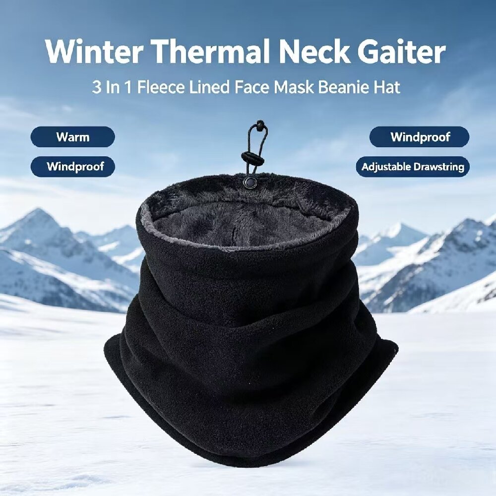 หน้ากากกันหนาวสำหรับมอเตอร์ไซค - Neck Gaiter Fleece บทวิจารณ์และราคา